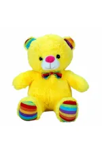 2962 Oturan Kurdeleli Renkli Peluş Ayı 30 cm -Sunman 2962 Oturan Kurdeleli Renkli Peluş Ayı 30 cm -Sunman