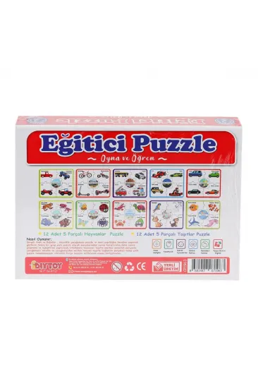 7196 ÇARK PUZZLE HAYVANLAR 7196 ÇARK PUZZLE HAYVANLAR