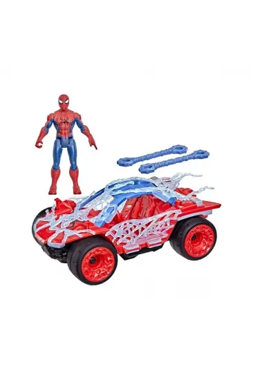 G2445 Spider-Man Actionverse Stretch Figür ve Web Blast Araç G2445 Spider-Man Actionverse Stretch Figür ve Web Blast Araç