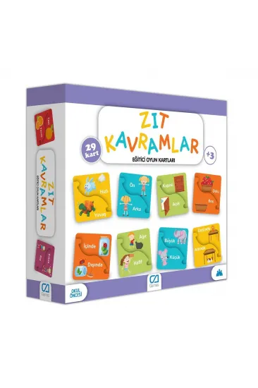 5045 Eğitici Zıt Kavramlar -CA Games 5045 Eğitici Zıt Kavramlar -CA Games