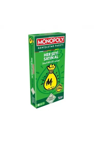 G0720 Monopoly Her Şeyi Al - Genişletme Paketi G0720 Monopoly Her Şeyi Al - Genişletme Paketi