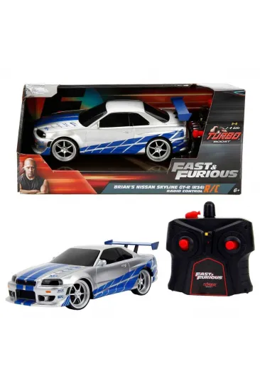 9772 SUN-SIM-JDA-RC ARABA 1 24 FAST FURIOUS NISSAN SKYLINE GTR 2 4 GHZ FASTF 9772 SUN-SIM-JDA-RC ARABA 1 24 FAST FURIOUS NISSAN SKYLINE GTR 2 4 GHZ FASTF