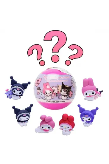 20533 SUN-ITG-CLT-3D FİGÜR MY MELODY KUROMI SÜRPRİZ PAKET KRM 3R 36D