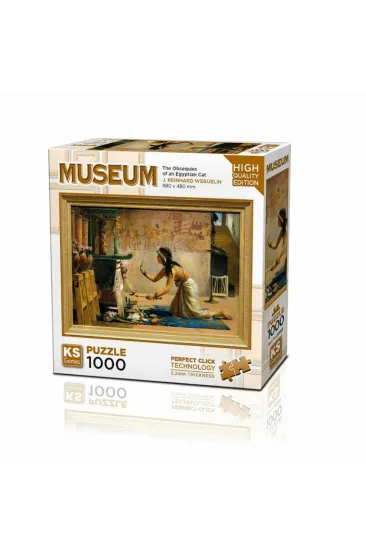 20668 The Obsequies Of An Egyptian Cat 1000 Parça Puzzle -KS Puzzle 20668 The Obsequies Of An Egyptian Cat 1000 Parça Puzzle -KS Puzzle
