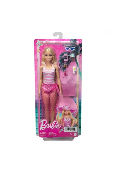 HPL73 Barbie Plaj Günü Oyun Seti - Barbie HPL73 Barbie Plaj Günü Oyun Seti - Barbie