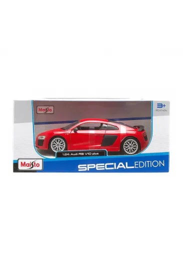 MAY31513 1:24 Maisto Audi R8 V10 Plus Model Araba -Necotoys