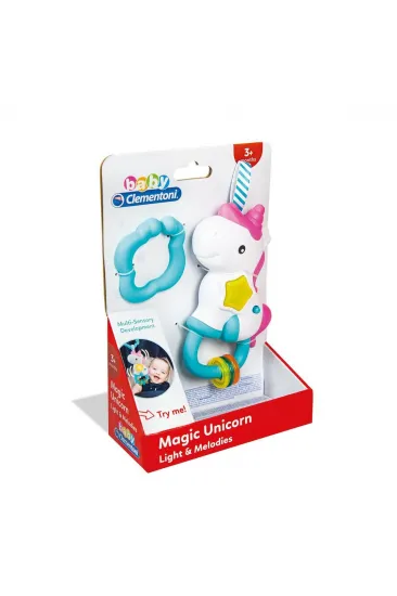 17333 Baby Clementoni - İnteraktif Unicorn Oyuncak +6 ay