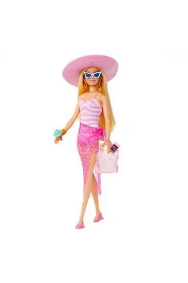 HPL73 Barbie Plaj Günü Oyun Seti - Barbie HPL73 Barbie Plaj Günü Oyun Seti - Barbie