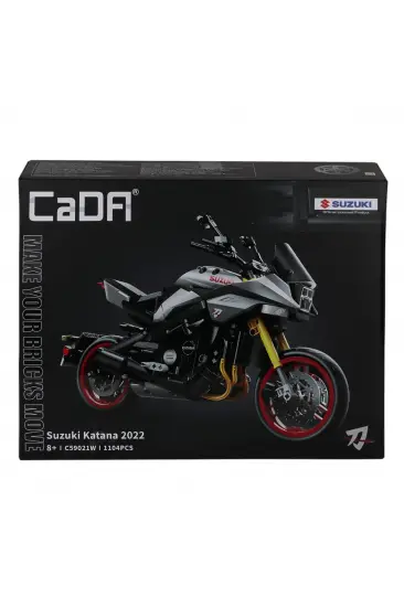 C59021W CADA Suzuki Katana 2022 Blok Seti 1104 Parça -Vagon life C59021W CADA Suzuki Katana 2022 Blok Seti 1104 Parça -Vagon life