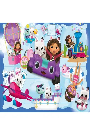 GB 714 GABBYS DOLLHOUSE PUZZLE 100 PRÇ GB 714 GABBYS DOLLHOUSE PUZZLE 100 PRÇ