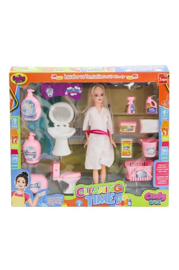 02452 Cindy Doll Bebek Lavabo ve Temizlik Seti -Oydaş Oyuncak 02452 Cindy Doll Bebek Lavabo ve Temizlik Seti -Oydaş Oyuncak