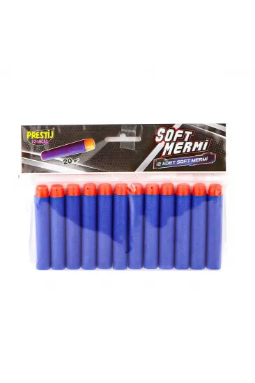 FAB BK 001 Yedek Yumuşak Dart Mermisi -Prestij Oyuncak FAB BK 001 Yedek Yumuşak Dart Mermisi -Prestij Oyuncak