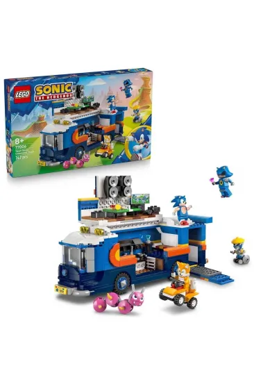 77006 LEGO® Sonic the Hedgehog™ Sonic Takımı Komuta Kamyonu 747 parça +8 yaş 77006 LEGO® Sonic the Hedgehog™ Sonic Takımı Komuta Kamyonu 747 parça +8 yaş