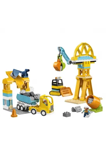 10476 Lego Duplo İnşaat Sahası ve Araçları 84 parça +3 yaş 10476 Lego Duplo İnşaat Sahası ve Araçları 84 parça +3 yaş