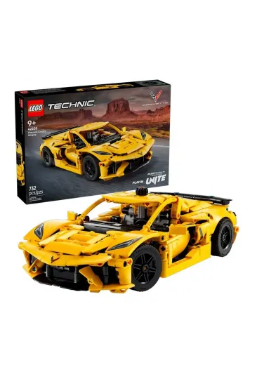 42205 Lego Technic Chevrolet Corvette Stingray 732 parça +9 yaş 42205 Lego Technic Chevrolet Corvette Stingray 732 parça +9 yaş