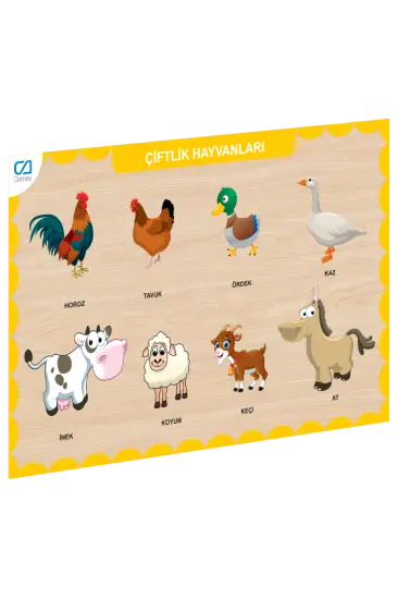 CAAHS-3211 CA GAMES AHŞAP ÇİFTLİK HAYVANLARI BUL-TAK CAAHS-3211 CA GAMES AHŞAP ÇİFTLİK HAYVANLARI BUL-TAK