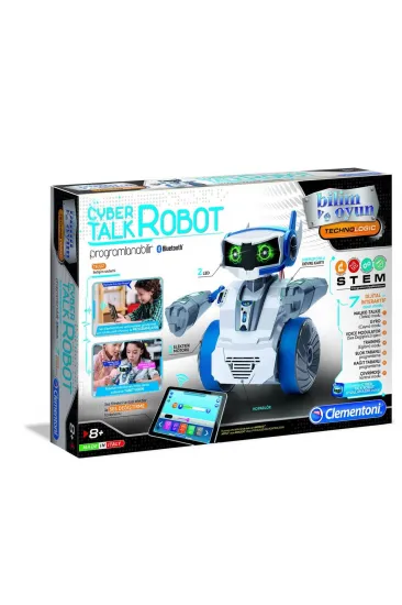 64447 Cyber Talk Robot - Robotik Laboratuvarı +8 yaş 64447 Cyber Talk Robot - Robotik Laboratuvarı +8 yaş