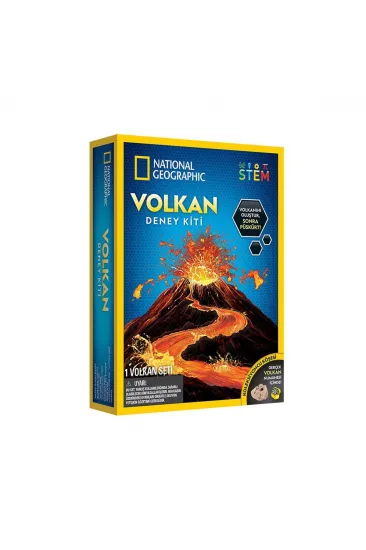 NAT02002 National Geographic Volkan Deney Kiti - TRVOLCANO2 +8 yaş NAT02002 National Geographic Volkan Deney Kiti - TRVOLCANO2 +8 yaş