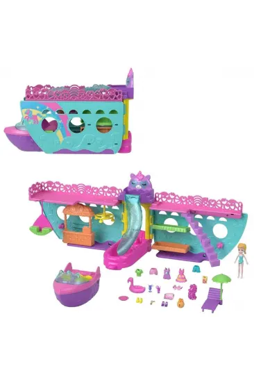 HWP26 Polly Pocket Unicorn Bot Oyun Seti HWP26 Polly Pocket Unicorn Bot Oyun Seti
