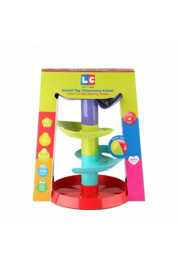 LC-30956 Let's be Child - Renkli Top Yuvarlama Kulesi LC-30956 Let's be Child - Renkli Top Yuvarlama Kulesi