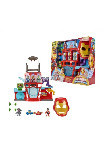 G1259 Iron Man and his Awesome Friends Iron Quarters Oyun Seti G1259 Iron Man and his Awesome Friends Iron Quarters Oyun Seti