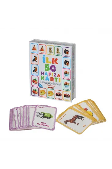 1475 İLK 50 HAFIZA KARTLARI (MEMORY GAME ) 1475 İLK 50 HAFIZA KARTLARI (MEMORY GAME )