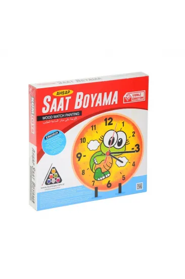 5302 KumToys, Ahşap Saat Boyama 5302 KumToys, Ahşap Saat Boyama