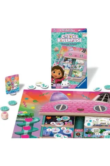 248100 Ravensburger - Gabbys Dollhouse - Seyahat Boy Kutu Oyunu 248100 Ravensburger - Gabbys Dollhouse - Seyahat Boy Kutu Oyunu