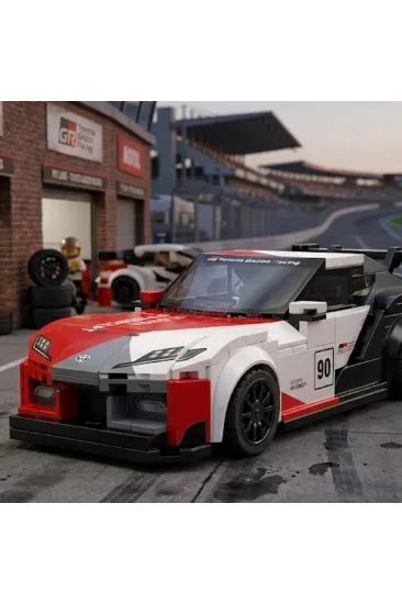 C55041W CADA TOYOTA GR SUPRA GT4 324 PARÇA BLOCK OYUNCAK