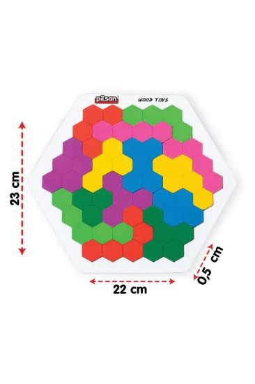 02 016 AHŞAP PETEK TANGRAM 02 016 AHŞAP PETEK TANGRAM