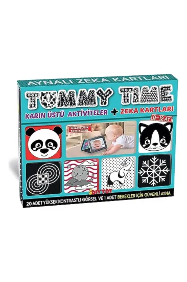 2304 Tummy Time Aynalı Zeka Kartı - Dıy Toy