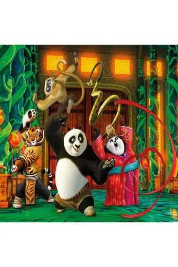 KP 709 KUNG FU PANDA PUZZLE 50 PRÇ KP 709 KUNG FU PANDA PUZZLE 50 PRÇ