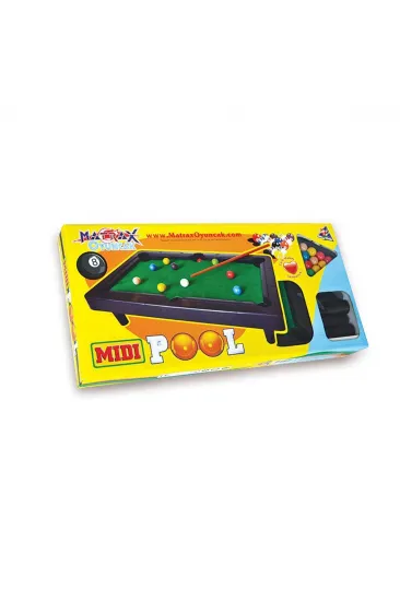 040 MİDİ POOL ORT.BOY BİLARDO OYUNU 040 MİDİ POOL ORT.BOY BİLARDO OYUNU