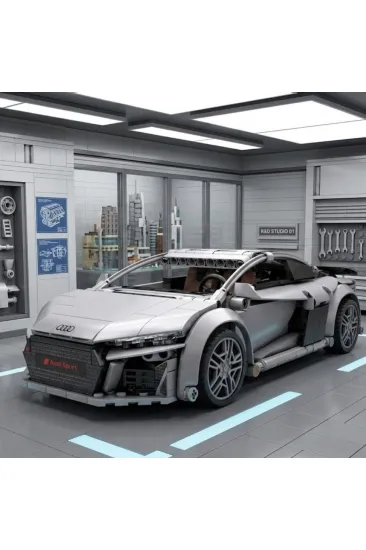 C57012W CADA AUDİ R8 536 PARÇA BLOCK OYUNCAK C57012W CADA AUDİ R8 536 PARÇA BLOCK OYUNCAK