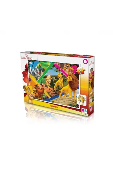 LK 113 Aslan Kral Puzzle 200 Parça - Ks Puzzle LK 113 Aslan Kral Puzzle 200 Parça - Ks Puzzle