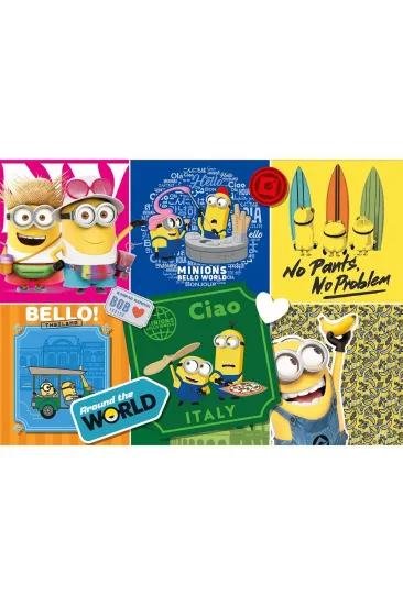 MO 709 MINIONS 50 PARÇA LİSANSLI PUZZLE MO 709 MINIONS 50 PARÇA LİSANSLI PUZZLE