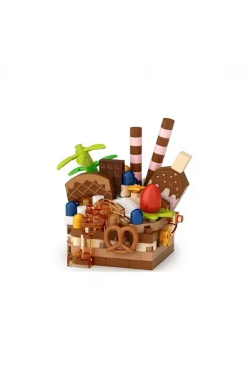 LZ-8642 LOZ ÇİKOLATALI PASTA 160 PARÇA BLOCK OYUNCAK-MİNİ POŞET LZ-8642 LOZ ÇİKOLATALI PASTA 160 PARÇA BLOCK OYUNCAK-MİNİ POŞET