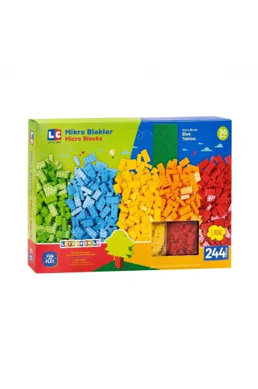 LC-31294 MİKRO BLOKLAR 244 PARÇA LC-31294 MİKRO BLOKLAR 244 PARÇA