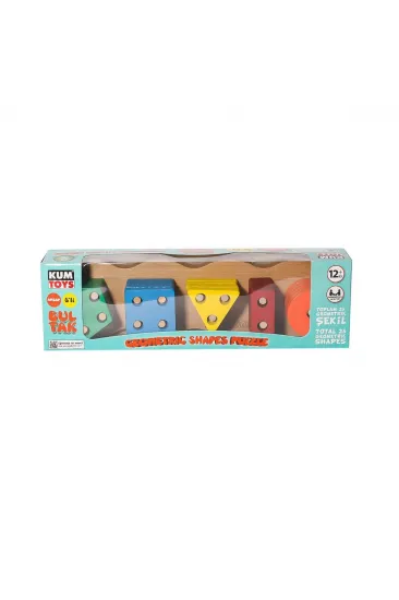 KM5656 Ahşap Beşli Bultak -Kumtoys KM5656 Ahşap Beşli Bultak -Kumtoys