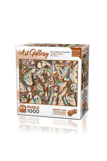20663 No.10 Abstract Composition 1000 Parça Puzzle 20663 No.10 Abstract Composition 1000 Parça Puzzle