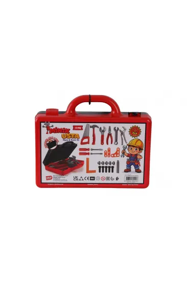 URT037-003 25 PCS ÇANTALI TAMİR SETİM MİNİK USTA URT037-003 25 PCS ÇANTALI TAMİR SETİM MİNİK USTA
