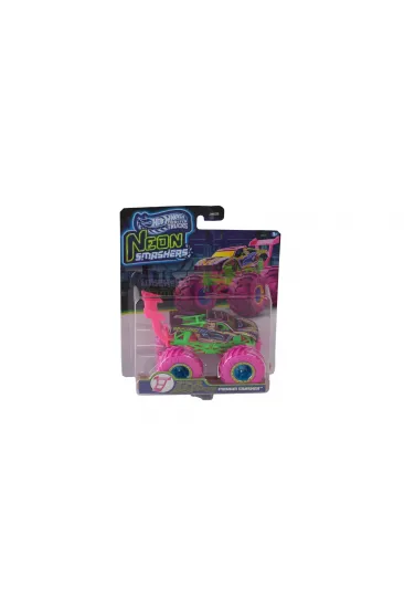 JMV39 Hot Wheels Monster Trucks Neon Smashers Araç Serisi JMV39 Hot Wheels Monster Trucks Neon Smashers Araç Serisi