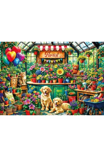 20105 PUZZLE 500 FLOWERS PAWS 20105 PUZZLE 500 FLOWERS PAWS