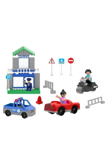 03 613 Pilsan Double Bloklar Trafik Kontrol Seti 03 613 Pilsan Double Bloklar Trafik Kontrol Seti