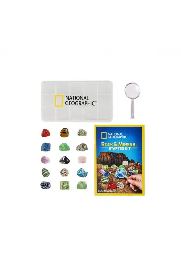 NAT03002 National Geographic Taş ve Mineral Biriktirme Kiti - RTNGRM15 +8 yaş NAT03002 National Geographic Taş ve Mineral Biriktirme Kiti - RTNGRM15 +8 yaş