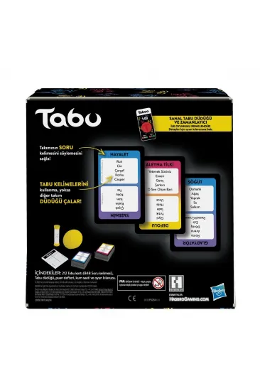 F5254 Hasbro Gaming - Tabu +13 yaş F5254 Hasbro Gaming - Tabu +13 yaş