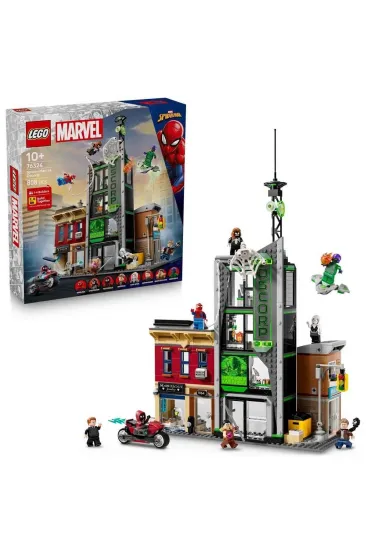 76324 Lego Marvel Örümcek Adam, Oscorpa Karşı 808 parça +10 yaş 76324 Lego Marvel Örümcek Adam, Oscorpa Karşı 808 parça +10 yaş