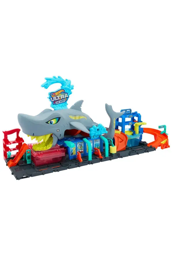 HTN82 Hot Wheels Muhteşem Köpek Balığı Araba Yıkama Oyun Seti HTN82 Hot Wheels Muhteşem Köpek Balığı Araba Yıkama Oyun Seti