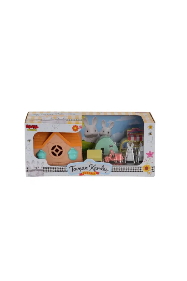 ENF-39190 SEVİMLİ TAVŞANLAR VE KAYDIRAKLI EVİ ENF-39190 SEVİMLİ TAVŞANLAR VE KAYDIRAKLI EVİ