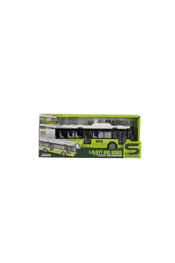 JS120AB BÜYÜK PİLLİ IŞIKLI SESLİ PİLLİ OTOBÜS